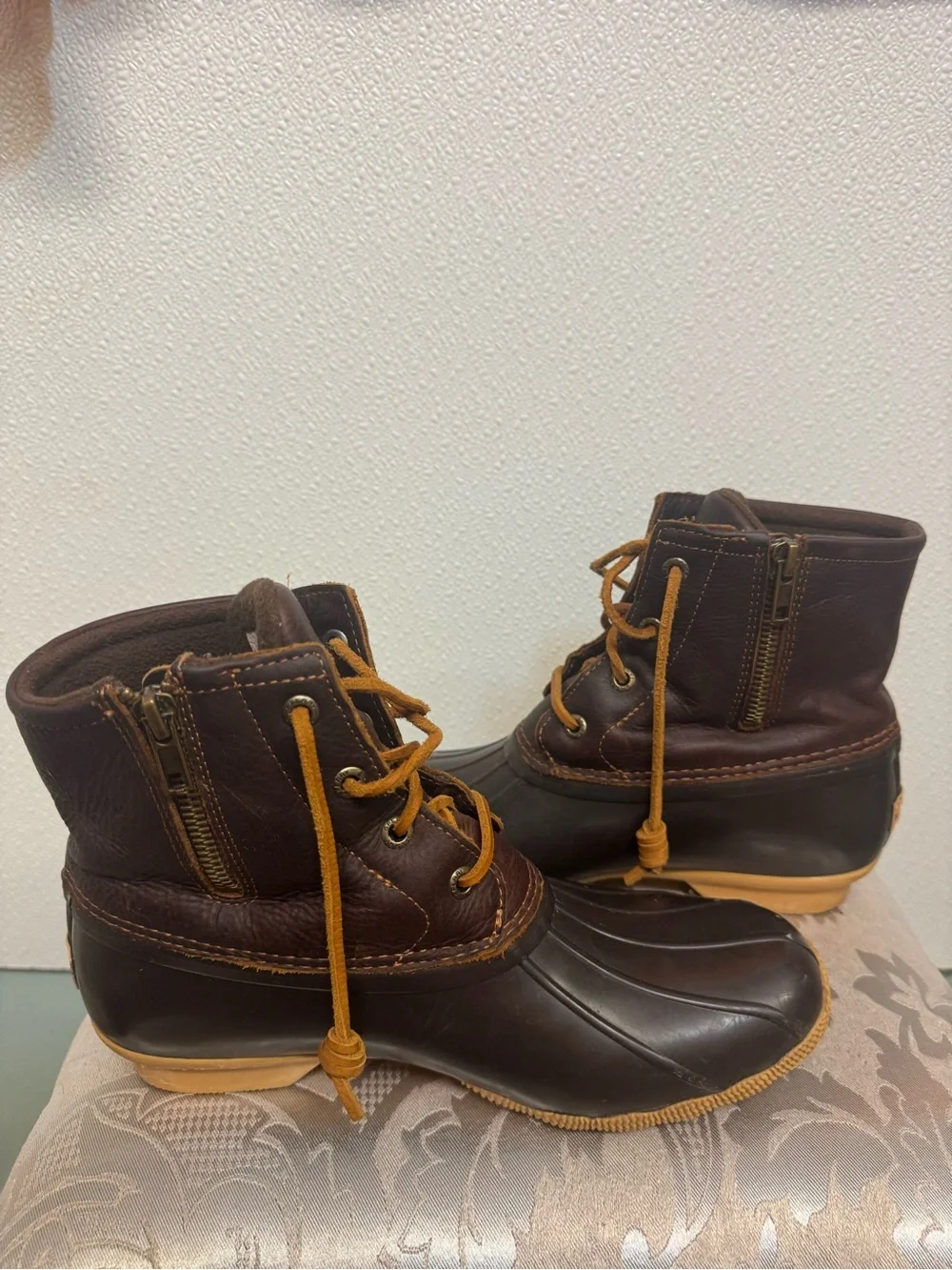 Sperry waterproof rubber